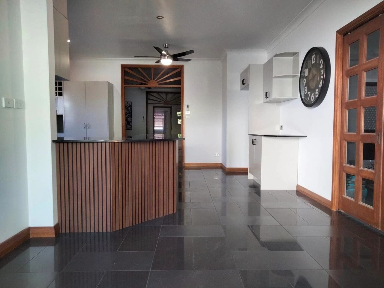 Kitchen Resurfacing + Wall Cladding